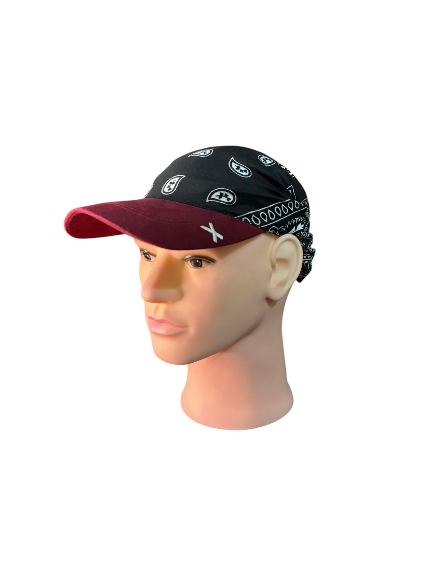Brimknot - Maroon/Black